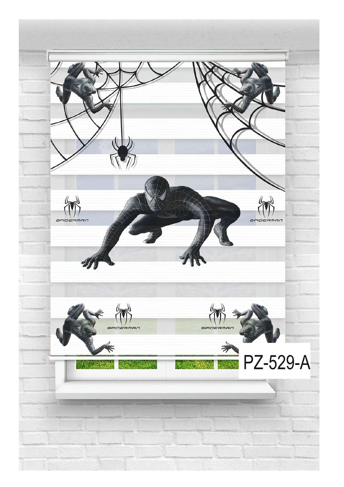 Erkek Çocuk Odası Perdesi Zebra Perde
