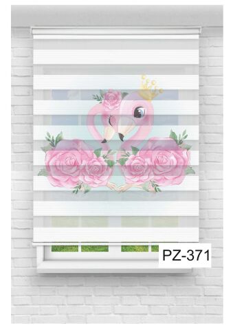 Kız Çocuk Odası Perdesi Zebra Perde