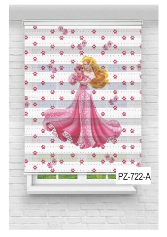 Kız Çocuk Odası Perdesi Zebra Perde