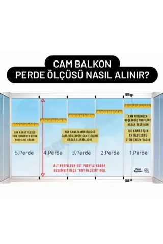 Plicell Cam balkon Ofis Ev Perdesi Pimapen Kapı Perdesi
